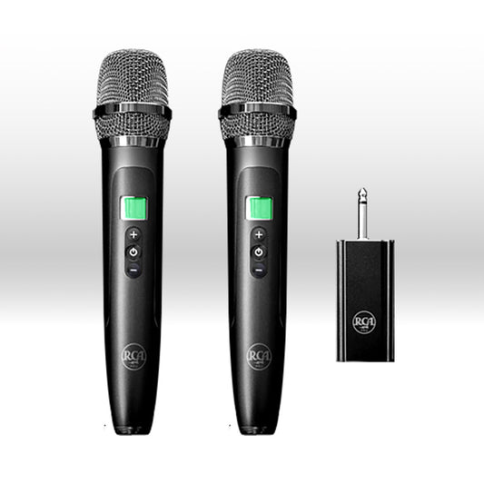 M-2 Dual Wireless UHF Bluetooth Microphones