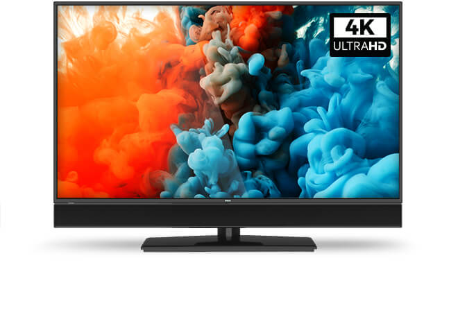 RCA CE series 43 inch television with sound bar