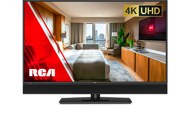 RCA PS series 43 inch television with sound bar