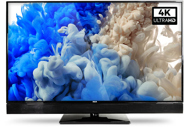 RCA PS series 50 inch television with sound bar