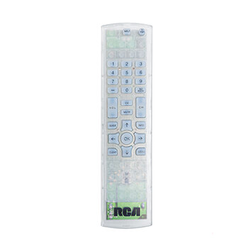 RCA brand clear plastic remote control